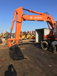 Hitachi Ex100wd Ex60 Ex200 d'occasion Type de roue Chargeur Excavateur d'occasion Ex60wd Chine - Product Image 5
