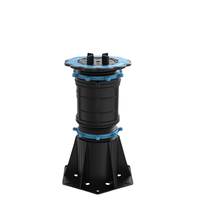 Support de sol polyvalent et réglable en plastique pour carreaux de terrasse et revêtements de sol