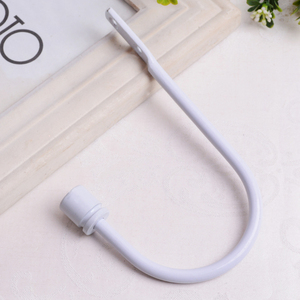 U Shape Drapes <strong>Hold</strong> <strong>Back</strong> Tieback Aluminum Alloy Wall <strong>Curtain</strong> Hooks Luxury - Product Image 6