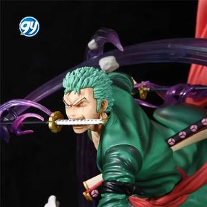 <span class=keywords><strong>Figurine</strong></span> d'anime de haute qualité Roronoa <span class=keywords><strong>Zoro</strong></span> de 4 cm, Pays de <span class=keywords><strong>Wano</strong></span>, Trois lames Flow Shura, LS Chapeau de paille, Trois pouvoirs de guerre, Jouet - Product Image 5