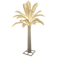 Vente en gros directe : Accessoires de scène de mariage, ornements, lampadaires, ornements de palmiers, lumières lumineuses, lumières décoratives pour allées de mariage.