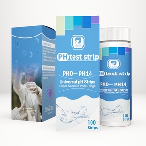 Lyz 2025แผ่นทดสอบค่า pH กระดาษทดสอบสำหรับน้ำเครื่องสำอางอาหารกรด-เบส - Product Image 2