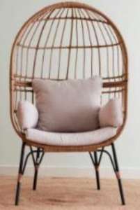 बगीचे के लिए धातु झूला सभी मौसम के लिए बिस्तर सन लाउंजर रतन विकर आउटडोर फर्नीचर अंडे की कुर्सियाँ - Product Image 6