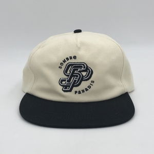 Thêu Logo Tùy Chỉnh Mềm Phía Trước Bông Chất Liệu 5 Bảng Điều Chỉnh Hai Tone <span class=keywords><strong>Snapback</strong></span> <span class=keywords><strong>Cap</strong></span> - Product Image 1