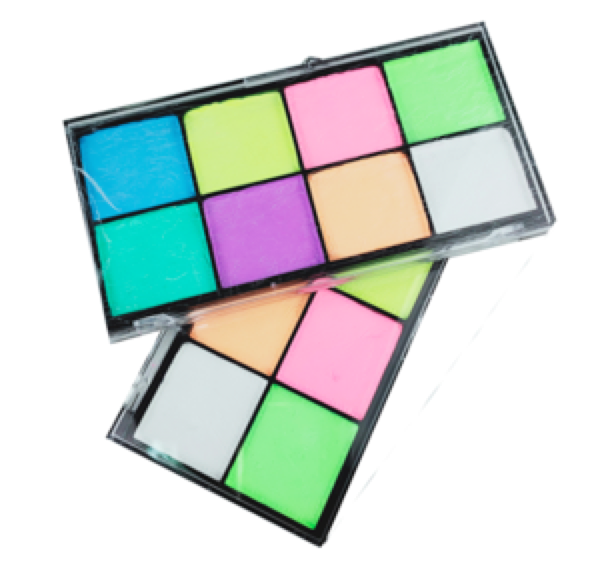 Набор для подводки глаз и теней, набор для макияжа с активацией водой, палитра для подводки глаз, макияж