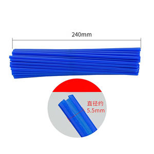 36/72 pièces étui à rayons de vélo Modification générale des rayons de roue housse de protection de jante décorative adaptée aux vélos - Product Image 2