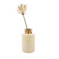 Bouteilles décoratives rondes en verre pour la maison, diffuseur de parfum pour la pièce, bouchon à vis en verre vide, sérigraphie, 100 ml