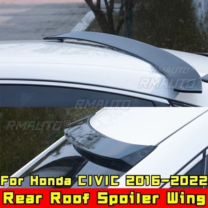 Kit de Carrocería para Honda CIVIC 10.ª Generación 2016-2022, Alerón de Techo, Alerón Trasero con Aspecto de Fibra de Carbono, Alerón Trasero para Maletero, Accesorios para Automóviles - Product Image 3