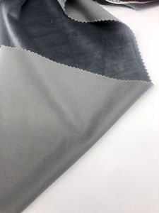 Tela de Terciopelo Holandés Lisa Impermeable de 250 g/m², Color Azul Sólido, Tacto Suave, para Tapicería de Sofás y Sillones - Product Image 3