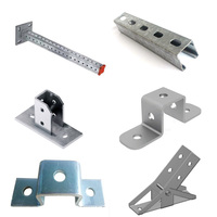 Bracket Stainless Steel 316L Concrete Diagonal Brace Arm System T-type Support Bracket Seismic Stent