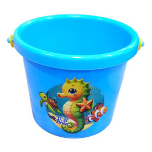 Large <b>Beach</b> Sand Bucket Toy for Kids Outdoor Water and Sand Play Mesh Packed - Product Image 1