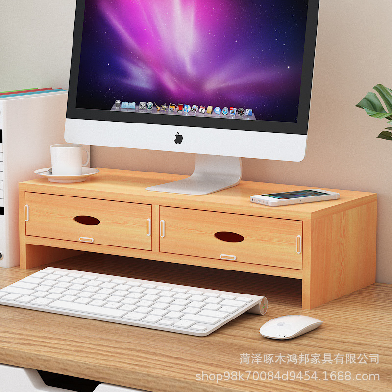 Double drawers [Natural wood color]