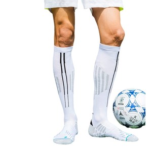High Top Soccer Sports <b>Socks</b> Nylon High Elasticity Calf Protection Running Outdoor Youth 18-40 Years Old - Product Image 5