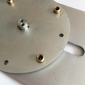 Swivel Plate Metal Rotatable Furniture Hardware For <b>Sofa</b> <b>Bed</b> 90 Degree Rotation Accessory - Product Image 2