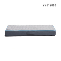 Lit pour chien YANGYANGPET en tissu imitation lin, mousse douce, luxe et tendance