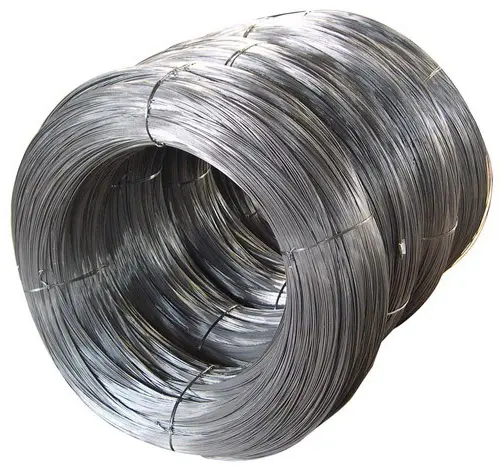 High Carbon Steel Wire 0.4 Mm Alloy Steel Hot Rolled Wire Rod In Coils Q195 Or Q235 Low Carbon Steel Iron Wire