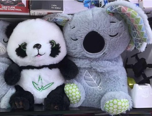 Punto de respiración bebé respiración Koala Peluches De Capibara peluche Capibara felpa respirar Capybara felpa dormir chupete - Product Image 6