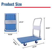 Carretilla de Mano Resistente, Precio de Carretilla de Mano Plegable Resistente, Carretilla de Empuje Manual