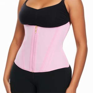 Effektives Abnehmen Reiß verschluss-Front Haken verschluss Taille-Einschnürende Bauch kontrolle Kolumbia nische Fajas Bester Taillen trainer Gürtel für Frauen - Product Image 3