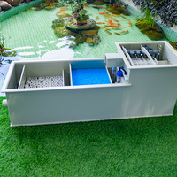 Système de filtration pour bassin à carpes koï Qlozone Garden, 3000 gallons, filtre pour bassin, UV, bio-coton, maison de bactéries, filtre à tambour combiné pour bassin