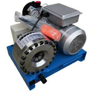 Electric Hose <b>Crimping</b> Equipment Complete <b>Set</b> with Pump and Dies for Rubber Product Fabrication - Product Image 1