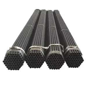 40x 40mm 50*50mm 6m长黑铁圆形和方管建筑用钢管