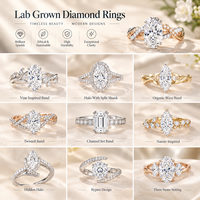 Bague de fiançailles en diamant certifié IGI, diamant fantaisie jaune taille poire cultivé en laboratoire, bande en argent S925 motif feuille, cadeau d'anniversaire pour elle