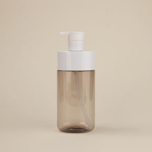 Dispensador de jabón ovalado para mascotas, botella de plástico con bomba de resorte para el cuidado personal de lujo, embalaje estético viral, 16oz, 500ml, novedad - Product Image 4