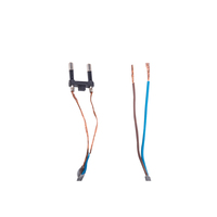 Câbles d'alimentation CA dénudés Volex 2 broches IEC de qualité supérieure avec matériau PVC pour appareils électroménagers et électronique grand public, fabriqués en Chine