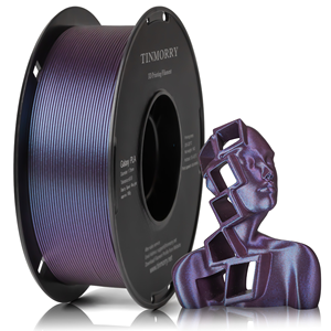 TINMORRY 3D Printer Filament 1.75mm Eco-Friendly PETG Filament PLA/ABS/PETG/ASA/TPU 1KG/<b>ROLL</b> <b>Plastic</b> Rods Galaxy PLA - Product Image 2