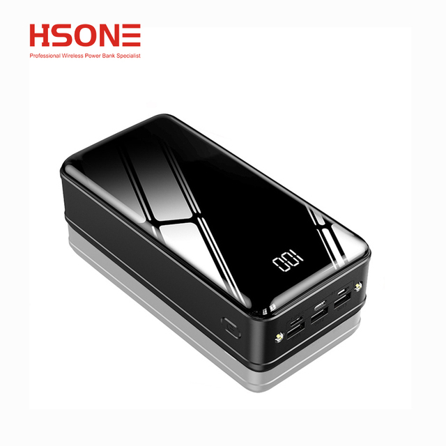 50000mAh High Capacity Portable Power Bank with 20W/15W Fast Charging and LED Display