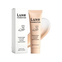 Fond de teint liquide changeant de couleur selon la température, couleur naturelle s'adaptant au teint, léger, lisse, adhérent, base polyvalente