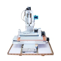 Breed toegepaste 5-assige CNC-router HY-3040 1500W hobby CNC freesmachine metaal graveer- en snijmachine