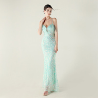 33371 #2025 nouveauté commerce extérieur cristal paillettes broderie formel tapis rouge mariage et Banquet robe de soirée