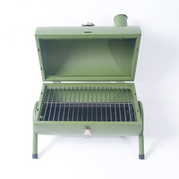 Offre Spéciale Portable BBQ Grill Barbecue En Plein Air Barbecue Baril Fumeur Fer De Table Charbon De Bois Fumeur pour Fournitures De Jardin