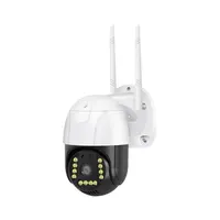 V380 1 МП беспроводная Wi-Fi 360 камера IP66 наружная беспроводная Wi-Fi резервная красочная камера безопасности с ночным видением ptz v380 Wi-Fi камера