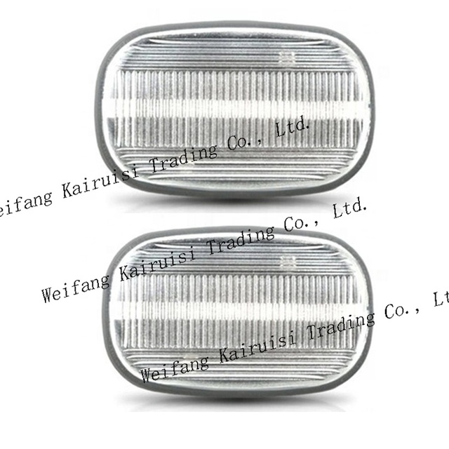 1PCS Car Bumper Turn Signal Side Marker Dynamic LED Light Lamp Fit for Toyota Hilux RAV4 RX300 Camry