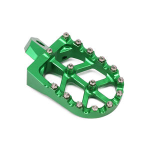 Repose-pieds en aluminium CNC pour moto, KAWASAKI KDX 200 200R 220R 250 KX 125 250, JFG MX racing, rééquipement, 500 pièces - Product Image 3