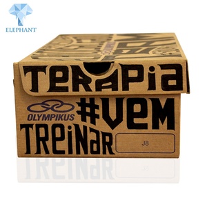 Factory Custom Logo Corrugated Carton Packaging Printing Shoe Cardboard <b>Box</b> - Product Image 4