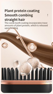Nueva Plancha de Pelo Inalámbrica USB con Cepillo, 3 Velocidades, Control de Temperatura, Doble Uso Húmedo/Seco, Portátil y Recargable - Product Image 4