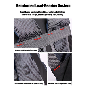 Zaino da Viaggio Outdoor da 40L Impermeabile Resistente Leggero e di Grande Capacità con Logo Personalizzato per <span class=keywords><strong>Trekking</strong></span> Campeggio ed Escursionismo - Product Image 3