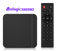 Nuevo Decodificador Tanix W2 con Android 11 TV Box Amlogic S905W2 WiFi Dual BT 2GB 16GB Decodificador de Video AV1 4K 60fps