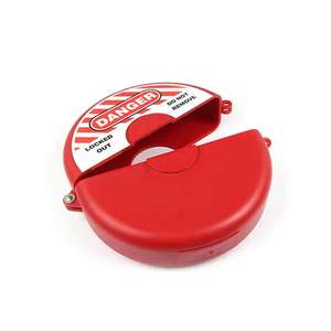 Pour UL 94-HB ABS corps en plastique équipement de lutte contre l'incendie et accessoires rond SS boulon vanne verrouillage avec trou de <span class=keywords><strong>cadenas</strong></span> 25 ~ 635mm - Product Image 2