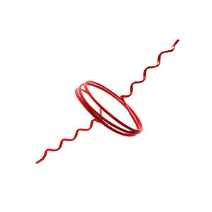 Jardín al aire libre Cuerda de plástico Rama de árbol Espiral Pájaro Vuelo Desviador Repelente de pájaros - Product Image 1