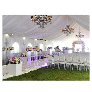 Carpas Grandes Para Eventos de 500 Personas Para Fiestas de Boda al Aire Libre 30x50 40x60 20x60 Carpa de Estructura Cerrada Salón de Bodas Carpa Nupcial Para 500 Personas - Product Image 1