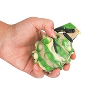 En stock, transfrontalier, Balle à presser en silicone anti-stress sensorielle type grenade, jouet fidget pour 14 ans et plus, modèle Press-and-Relax