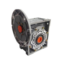 NMRV Set kotak gir kecil, Motor roda gigi Worm dengan Output Input, 40/50/63/75/90/110/130 RV