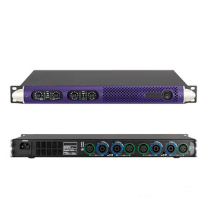 DA4450 amplificateur audio vidéo professionnel 1U amplificateurs de puissance numériques à 4 canaux classe d avec 600W * 4 utilisation pour la scène professionnelle - Product Image 4