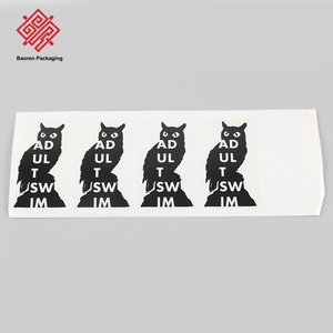 Étiquettes autocollantes personnalisées avec code-barres et code QR, rouleaux de papier adhésif, autocollants d'informations d'expédition - Product Image 2