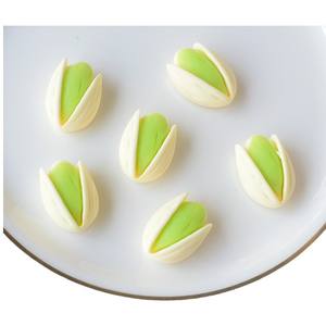 ถั่วพิสตาชิโอเรซินขนาดเล็กจำลองทรงหลังเบี้ยทรงหลังแบนเครื่องรางอาหาร<span class=keywords><strong>ปลอม</strong></span>งานฝีมือสมุดภาพงานฝีมือ DIY อุปกรณ์ตกแ<span class=keywords><strong>ต</strong></span>่ง<span class=keywords><strong>บ</strong></span>้าน<span class=keywords><strong>ต</strong></span>ุ๊กตา100ชิ้น - Product Image 5